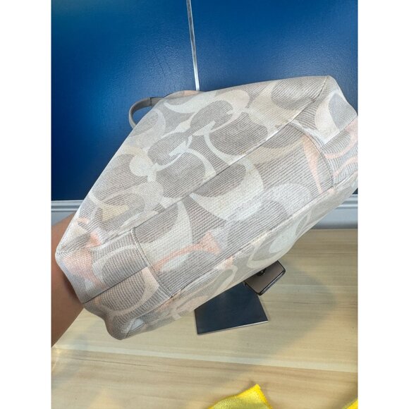 SOLD—Coach Soho Lynn Signature Hobo Bag - Picture 4 of 7